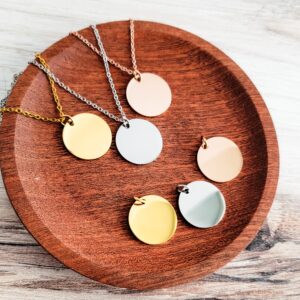 20mm Disc Necklace