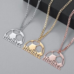 Sports Pendant Necklace - Helmet