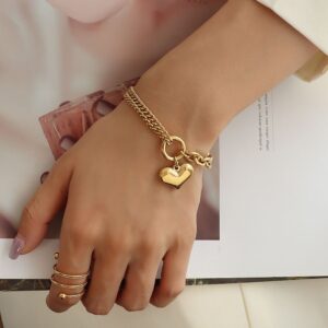 Love Pendant Blank Bracelet